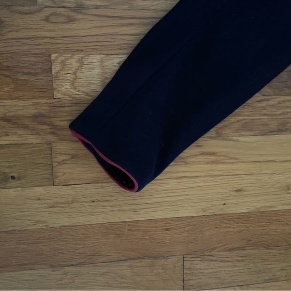 Trench two tone wool sleeve coat - Picture 5 of 14